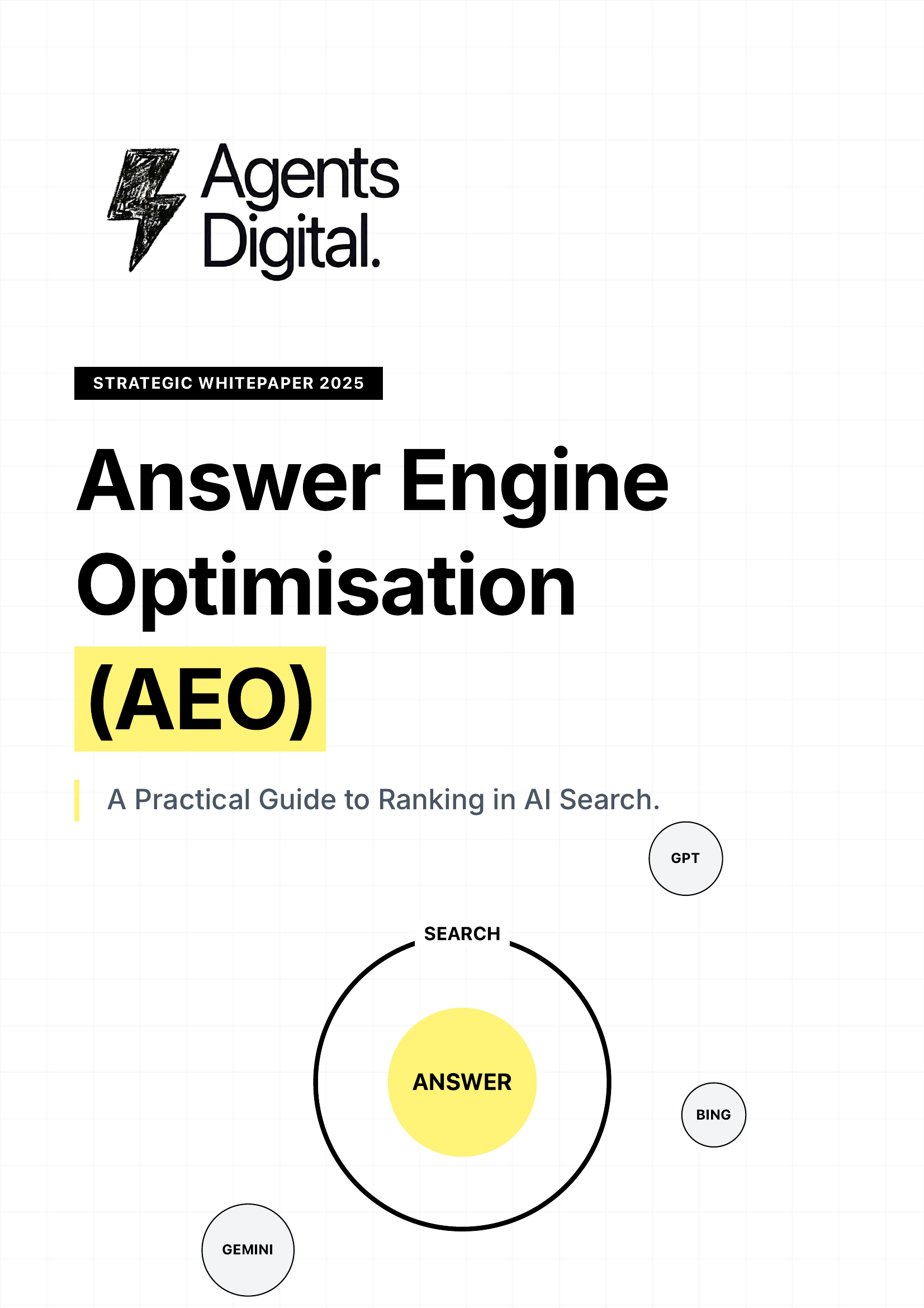 Answer Engine Optimisation Guide Cover